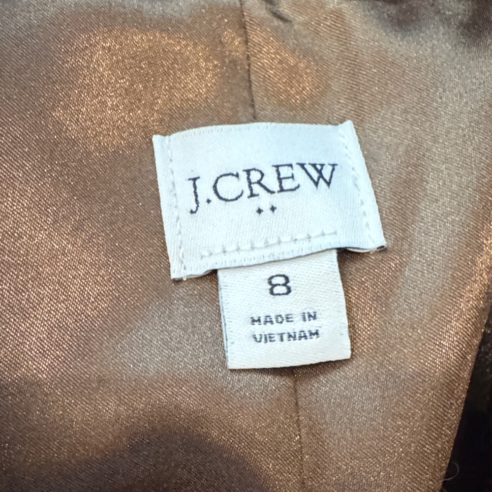 Brown J Crew Wool Coat - Picture 2 of 3